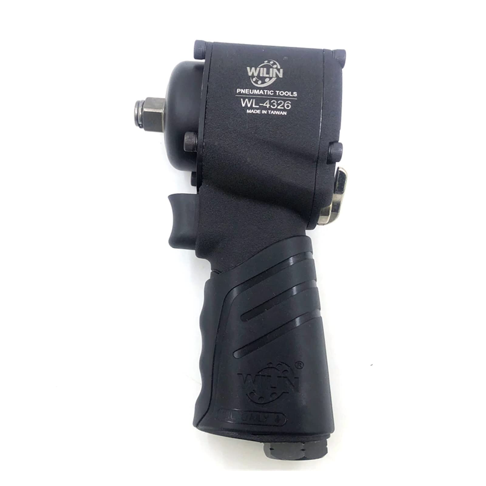 CVFRDD Air Hammer, Industrial Pneumatic Tools 1/2" Inch Mini Composite Air Impact Wrench 1300NM Big Torque Twim Hammer(Nero)