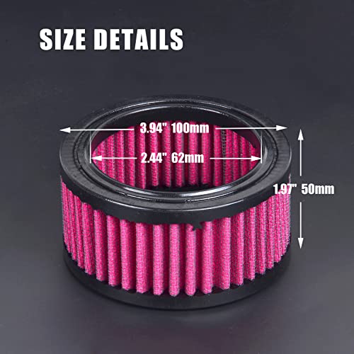 Sresk Air Cleaner Intake Filter System Kit Replacement For Harley Sportster Xl883 Xl883N Xl883R Xl883P Xl1200 Xl1200L Xl1200X Iron 883 Forty Eight Xl1200X 2004-2016 (Air Filter Replacement) #TOP2