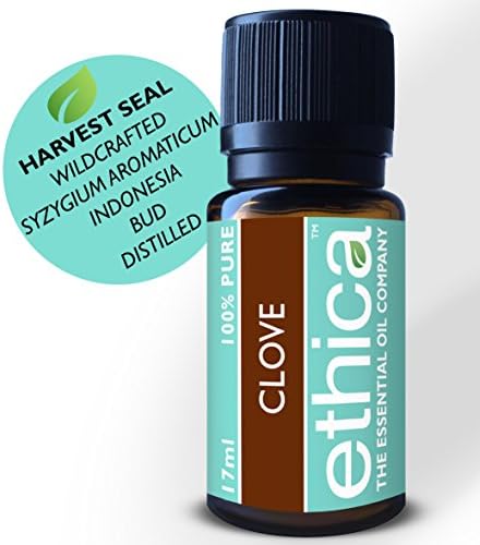Clove Bud Essential Oil | 17ML, Wildcrafted, Maluku Islands Indonesia, Single-Origin, 100% Authentic Syzygium Aromaticum