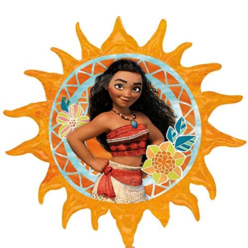 Mayflower Products Moana Themed 4th Birthday Balloon Set #TOP12