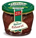 Keunecke Harzer Rotwurst 200g – Hausmacher Wurst nach traditioneller Art – Frischegarantie, knackt beim Öffnen ...