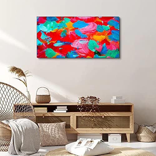 Impression Photo sur Toile Brosser Tableau Décoration Salon 100x50 - 3