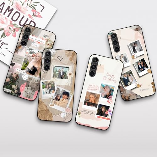 Image of COLORflow Back Cover Compatible with Samsung S23 FE 5G | Photo Cover Customized | Shockproof TPU Bumper with Camera Protection Back Cover Compatible with Samsung Galaxy S23 FE 5G