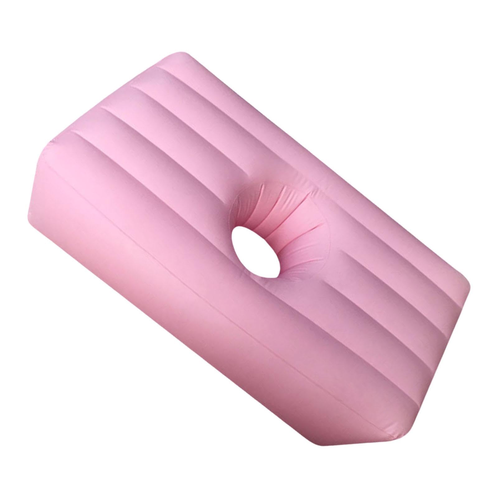 Matelas gonflable de grossesse avec trou soutien ventral et récupération prénatale