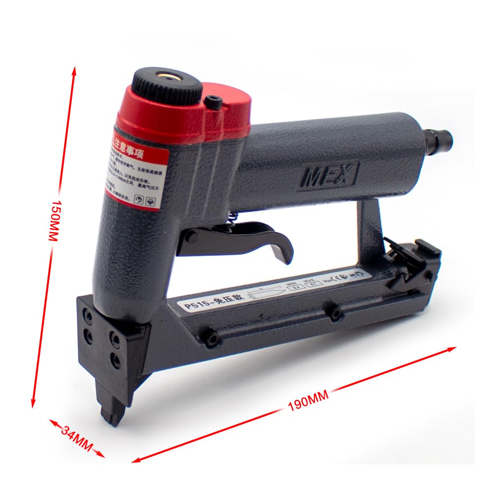Jieotwice Pneumatic Picture Frame Nail Gun Nailer Photo Frame Mirror Frame Pin Gun Portable Handheld Air Stapler 0.4-0.7Mpa P515