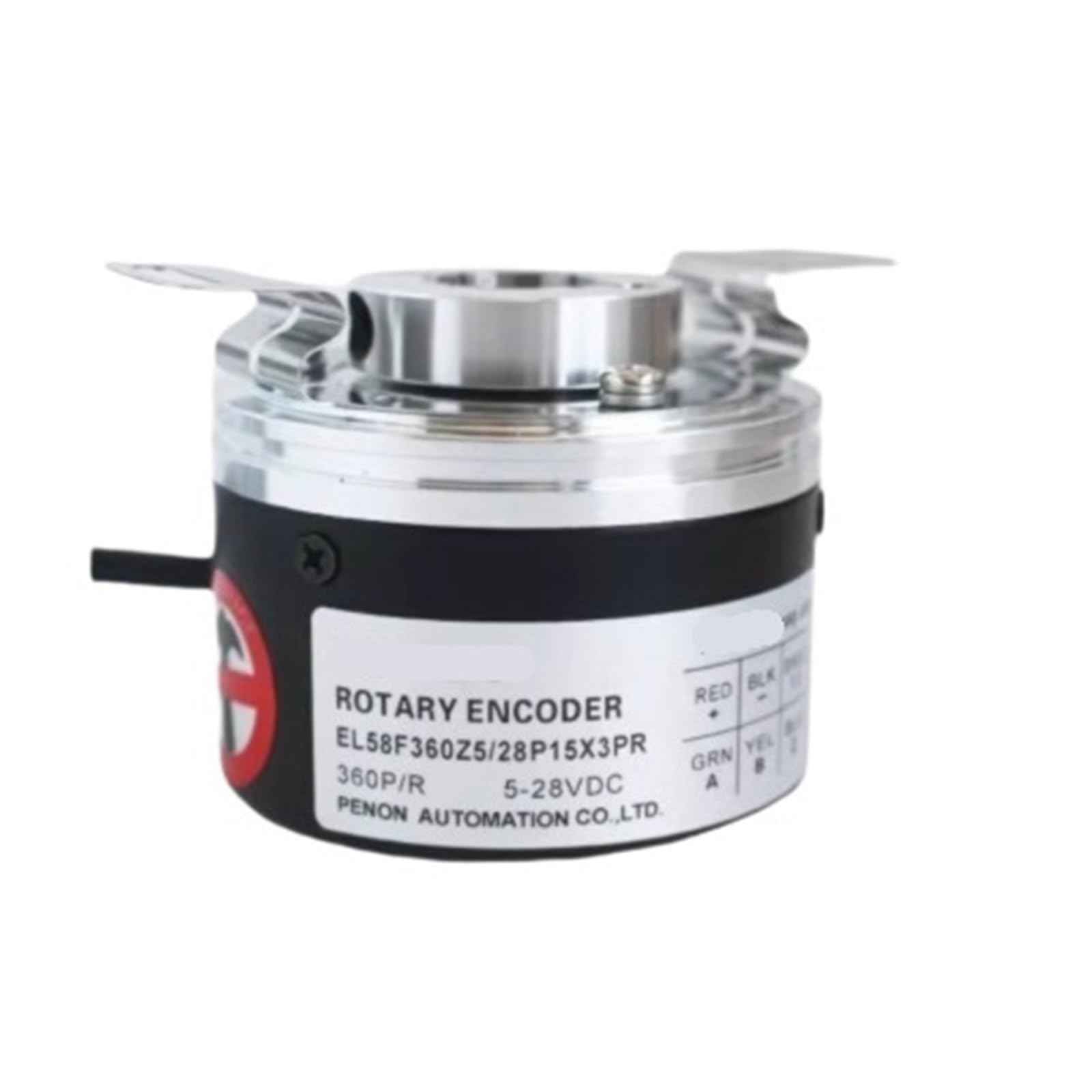 Encodeur EL58F360Z5/28P15X3PR capteur rotatif incrémentiel axe creux