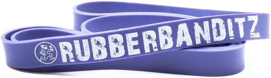 Rubberbanditz Pull Up Assist Resistance Bands Heavy Duty Loop Exercise Workout Bands for Powerlifting, Mobility, and Stretching
