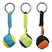 LOT DE 3 PORTE CLÉ TRESSÉE PARACORDE BOULE | PORTE CLÉ TRÈS PRATIQUE | IDÉAL SURVIE RANDONNÉE CAMPING | MARQUE 100% FRANÇAISE