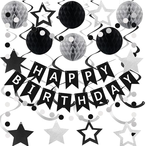 PATYDECRO Birthday Decorations, Happy Birthday Banner