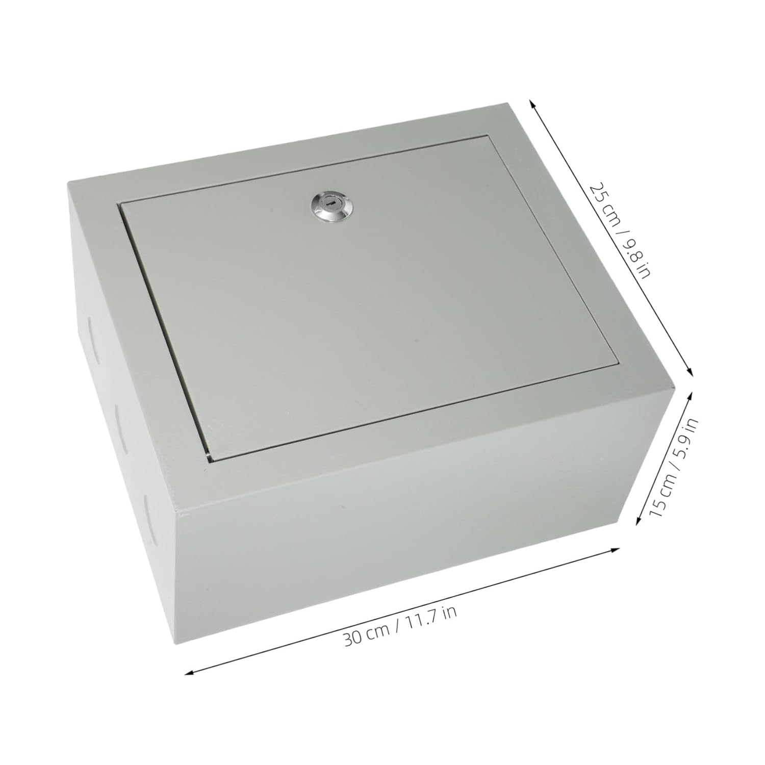 Dustproof Outdoor Electrical Box Cold-Rolled Junction Enclosure for Industrial Public Lighting Weather-Resistant Distribution Control