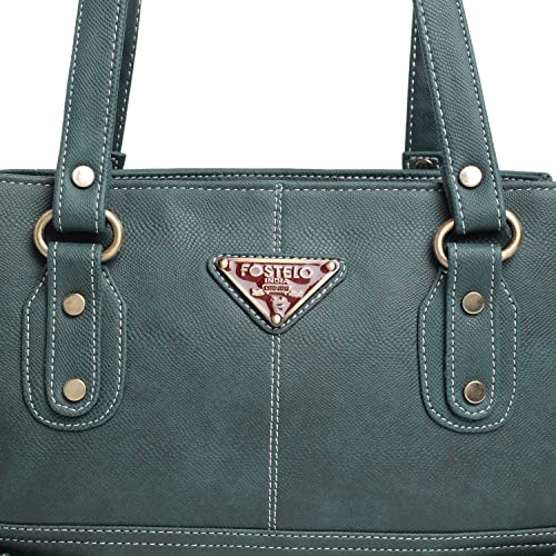 Image of Fostelo Women's Nightingale Satchel Tote Handbag for Women | Ladies Purse | Stylish Shoulder Bag | Gift For Women