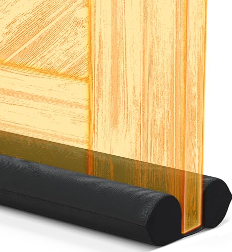 Everlasting Comfort - Everlasting Comfort 2 Sided Under Door Draft Stopper for Bottom of Doors - Quick Install, Keeps Heat In & Cold Air Out - Sound Proofing Foam Strip Gap Filler, Noise Blocker for Interior -Fits 30"-36"W - -12%