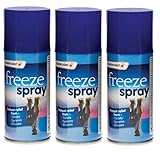 3X 150ml Freeze Spray for Muscle Sprains & Sports Injury Instant Relief, Muscle Pain Treatment Injury Pain Relief
