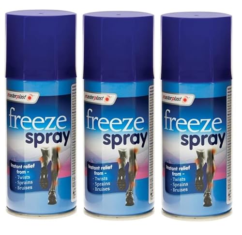 3X 150ml Freeze Spray for Muscle Sprains & Sports Injury Instant Relief, Muscle Pain Treatment Injury Pain Relief