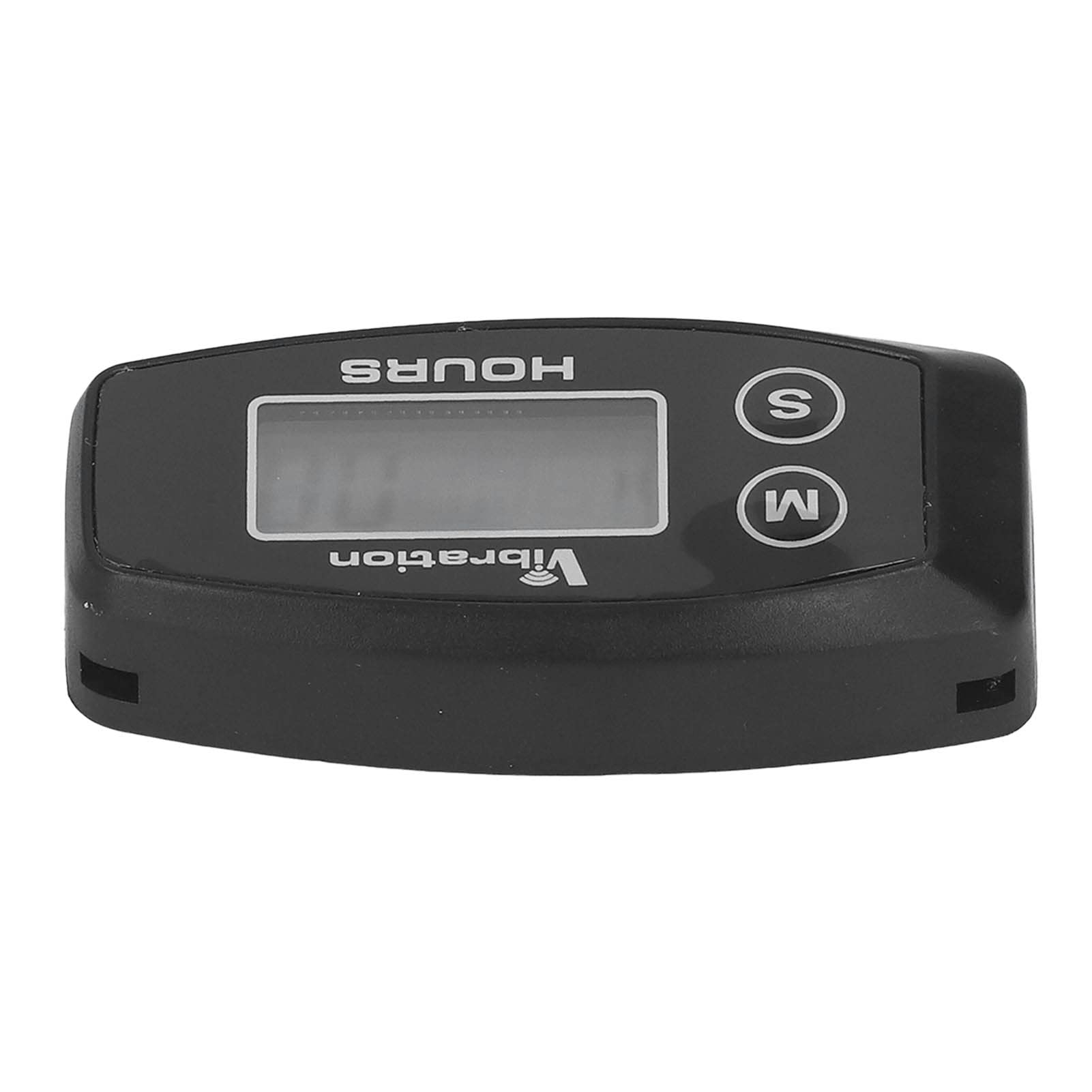 Contador de Horas Inalámbrico Temporizador de Trabajo de Activación de Vibración Digital para Motores y Generadores Marinos 9999.9h ABS