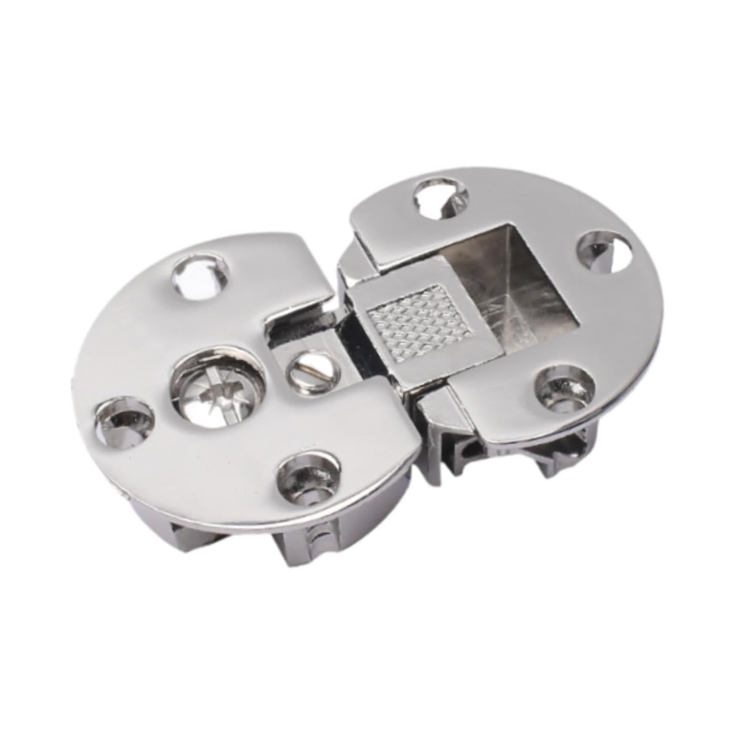 Club Bollywood®2X Flip Hinges Smooth Round Edge Hinges for Furniture Wardrobe Computer Desk 6.5cmx4cm|Home & Garden|Home & Garden|2X Door Hinges