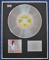 Limited Edition Platinum LP Disc Presentation. Normally seen in the homes of artists and on the walls of record companies.artists The disc comes with an engraved plaque which has the limited edition number on it. This presentation contains the origin...