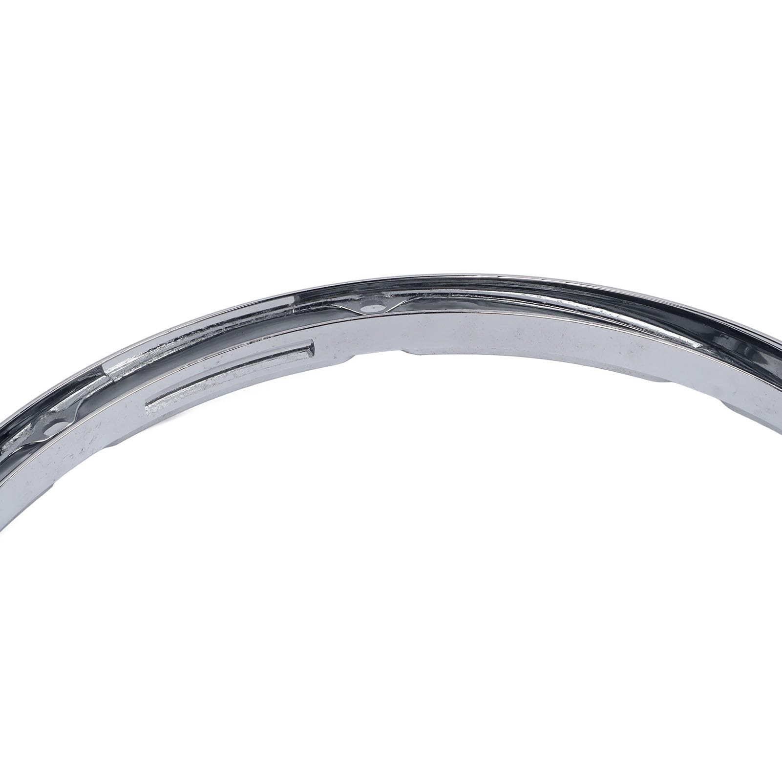 Cerchio per Batteria a 10 Fori da 2 Pezzi, Set di Cerchi per Batteria a Percussione Ludwig in Lega da 14 Pollici Miglioramento del Suono per Viaggi di Prestazioni