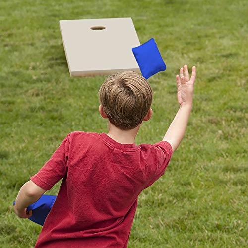 Nattork Premium Cornhole Bags - Fun Corn Hole Bean Bag Toss Game - Premium All-Weather Resistant 8 Duck Cloth Double Stiched Corn Hole Bags And Tote Bags, Regulation Size 16 Oz (Star & Stripes) #TOP2