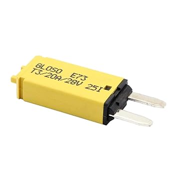 POPEYE 20A Manual Resettable Circuit Breaker 12V-24V Car SUV Automotive Blade Fuse