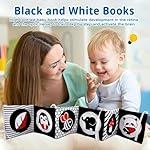 Montessori Toys for Babies 0-6 Months, 7 in 1 Learning Educational Set Newborn Toys 6-12 Months, Rainbow Ball, Baby Black and White Books, Tissue Box Toy, Spinning Drum, Rattle Toy - Image 2