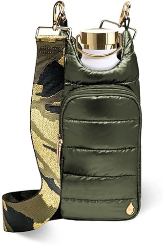 Miniatura 1 de WanderFull Bolsa cruzada HydroBag - Soporte para botella de agua - Bolsa acolchada para botella de agua - Soporte para botella de agua con correa -