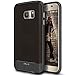 Galaxy S7 Case, OBLIQ [Flex Pro][Espresso] Premium PU Leather Slim Fit TPU Bumper Form Fitting Heavy Duty Protective Cover for Galaxy S7(2016)