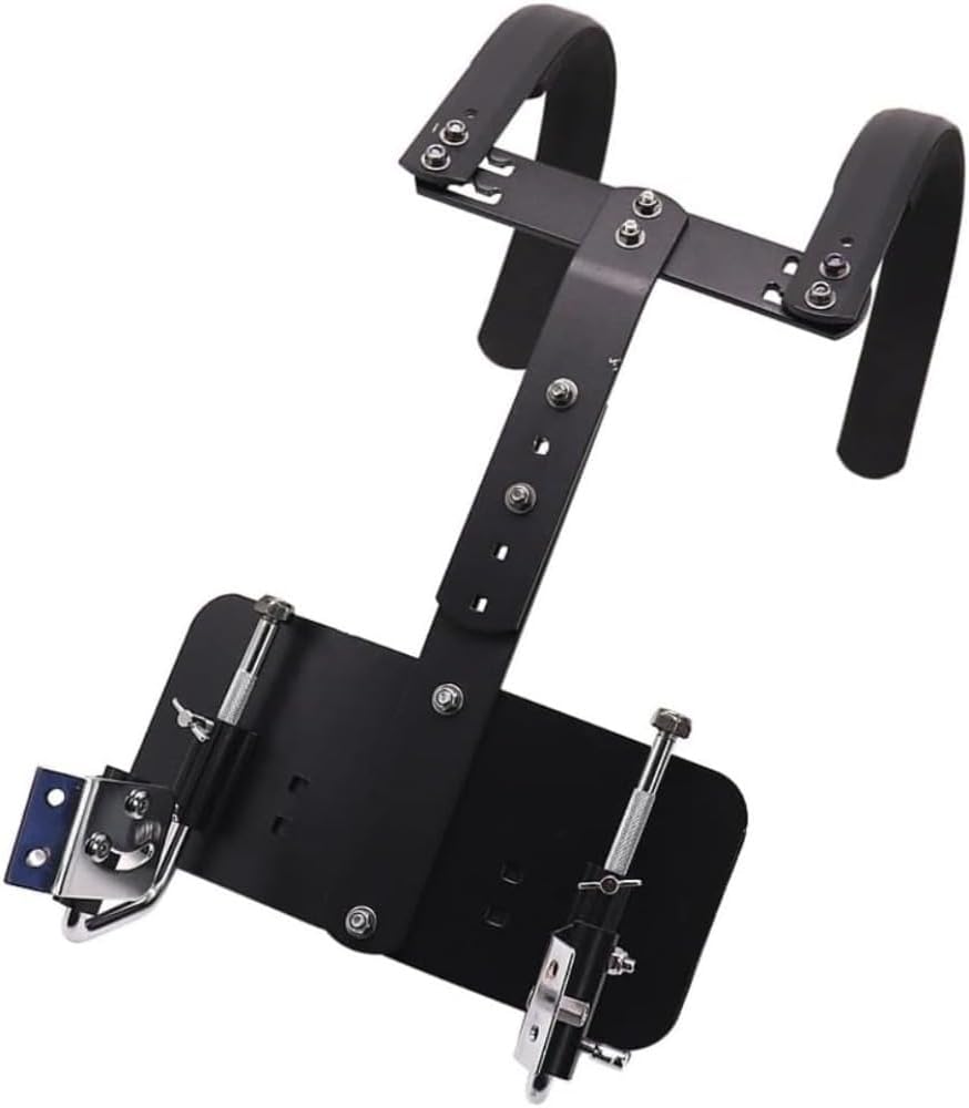 Marching Snare Drum Carrier Harness, Drum Carrier Adjustable Shoulder Support Harness: Padded Sponge Strap Metal Frame System - Ergonomic Load Bearing Gear | Marching Band/Parade/Field