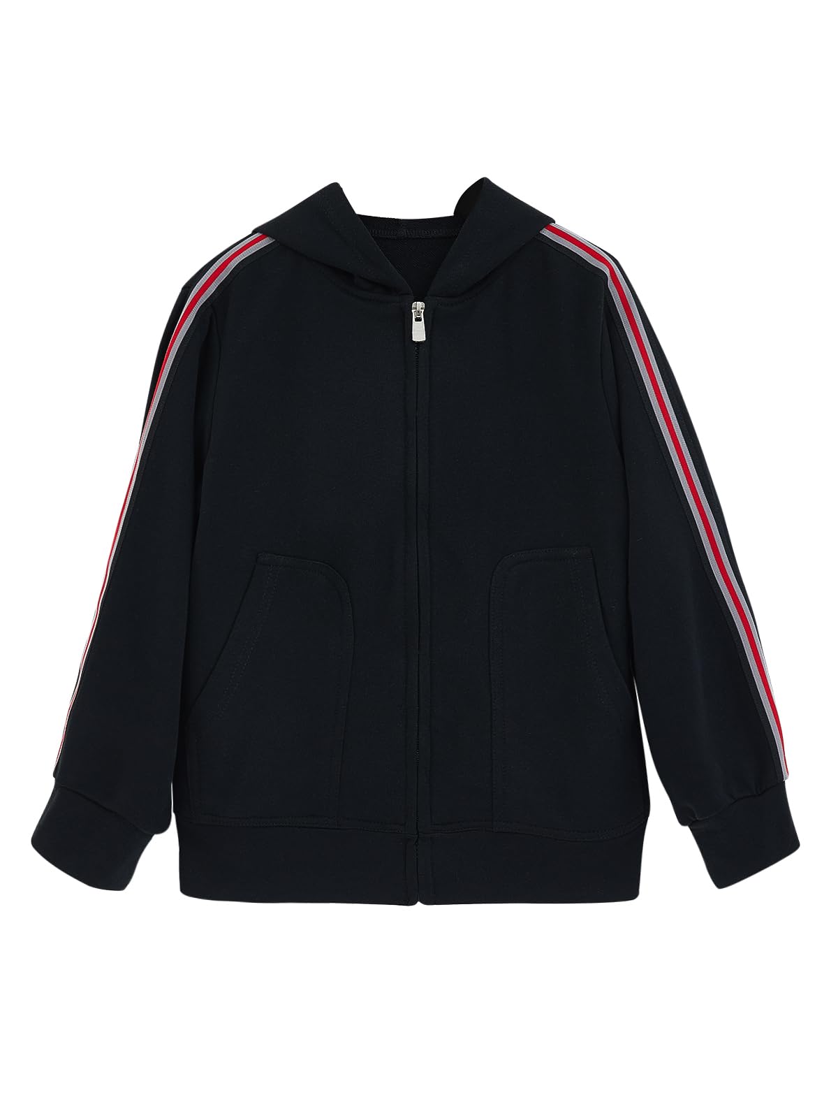 Photo 1 of ***STOCK IMAGE FOR SAMPLE ONLY***
Haloumoning Boys and Toddlers Hoodies Zip Up Sweatshirt Long Sleeve with Kangaroo Pockets 6-7 Years GRAY
