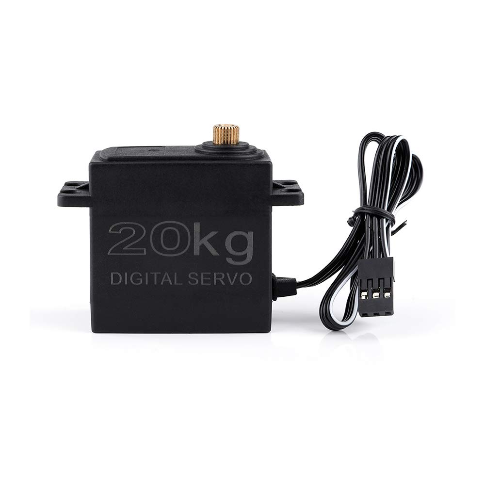 GoolRC Combo Set 3650 4300KV Motor 60 Brushless ESC 20kg Servo mit 25T Servoarm für 1/10 RC Car Truck Offroad