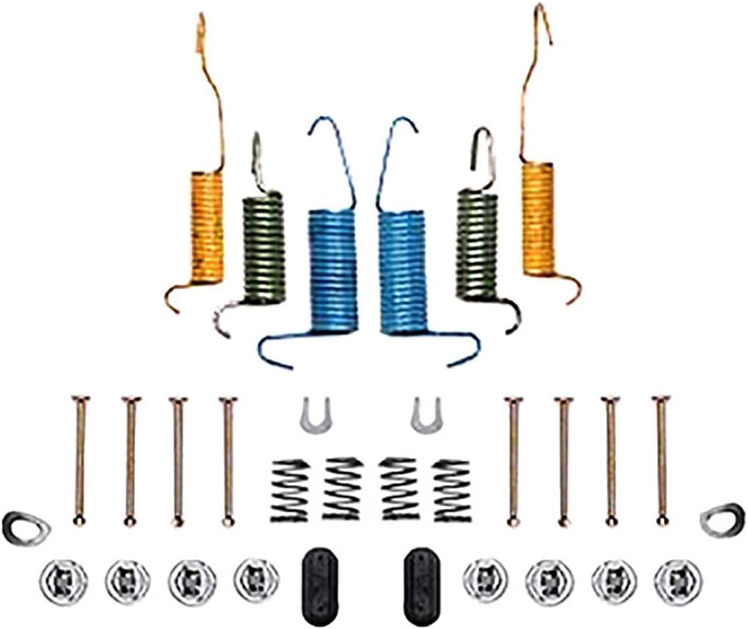 1x Front Drum Brake Hardware Kit Replacement fits Mercury Montego 7.0L 1971 1972, fits Ford Mustang 4.1L 1972 1973, fits Mustang 5.0L 1972 1973, fits Mustang 5.8L 1972 1973