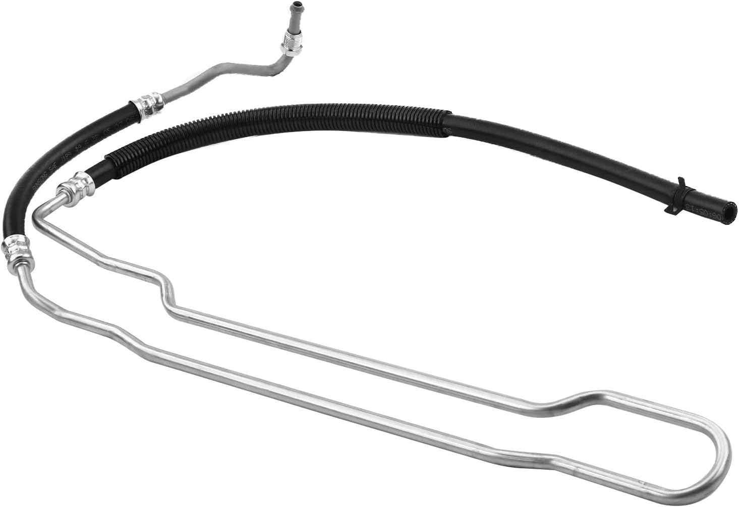 A-Premium Power Steering Return Hose Line Assembly Compatible with Chevrolet Express 1500, Express 2500, Express 3500 & GMC Savana 1500, Savana 2500, 1996-2002, From Gear
