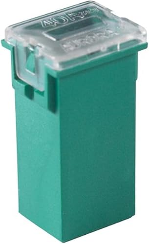 Bussmann FMX-40 MAXI Fusible ('Slow Blow' hembra - 40 A (verde)), 1 paquete, negro
