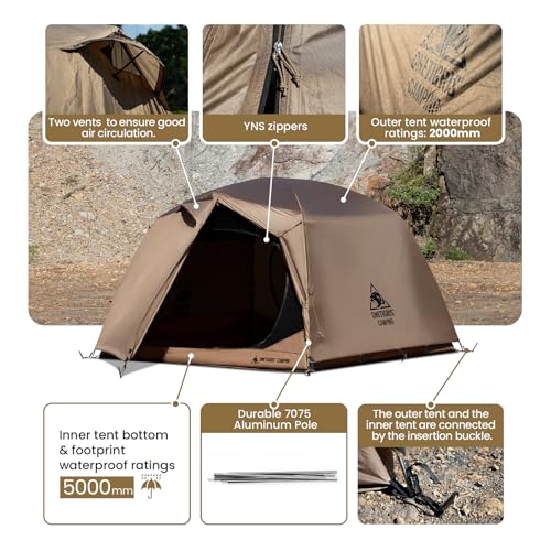 OneTigris JOVIAN 4 Person Tent