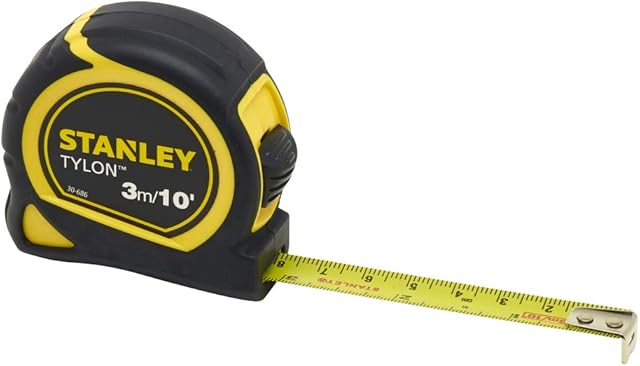 STANLEY 0-30-686 Tylon Tape, 3m/10ft