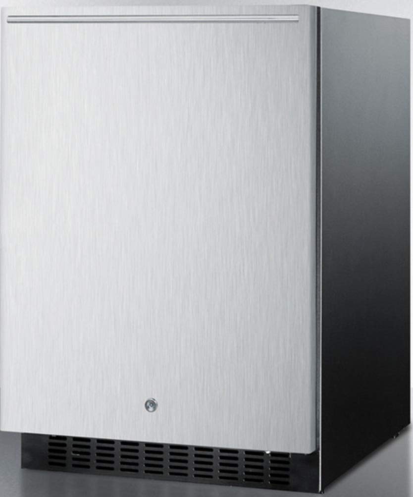 Summit SPR627OSSSHH Beverage Refrigerator, Stainless Steel