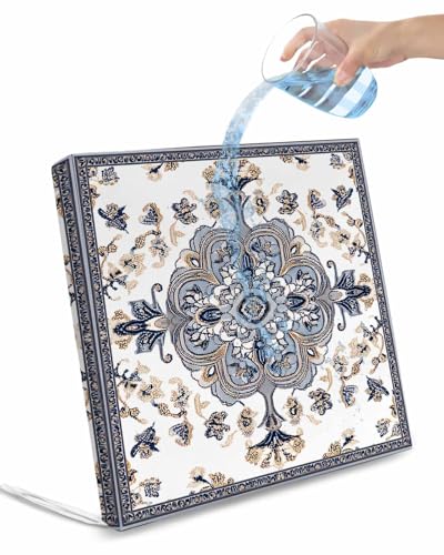 2 Pack Retro Boho Waterproof Cushion Covers with Ties, Outdoor Patio Chaise Lounge Chair Seat Cushion Slip Covers Replacement(Only Cover) Aztec Tribe Ethnic Abstract Neutral Aesthetic 20