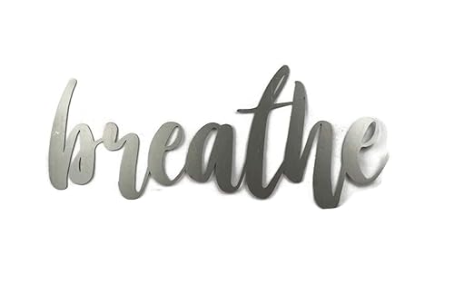 Miniatura 339 de Steel Metal Script Word Art - Various Sizes and Finishes (cheers Small 12.5x6", Raw, Unfinished Steel)