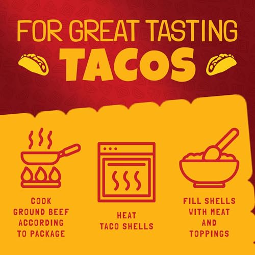 Ortega Cheez-It Flavored Taco Shells, Hard Taco Shells Made With Cheez-It Flavor, 10 Count, 4.6 Ounce