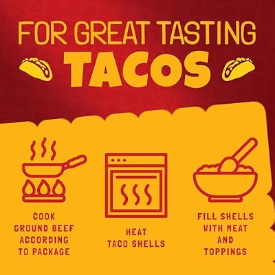Ortega Cheez-It Flavored Taco Shells, Hard Taco Shells Made With Cheez-It Flavor, 10 Count, 4.6 Ounce
