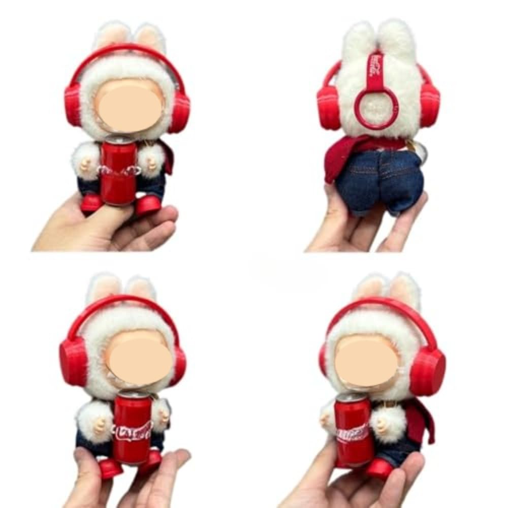 Clothes for BuBu Doll Magician Outfit 3 -Piece Set (Sitting & Standing Compatible) (RED)