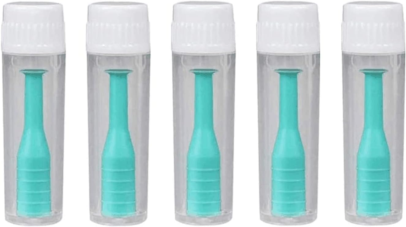 5 pcs Hard Contact Lens Remover RGP Plunger for Soft Hard Lenses