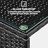 Best Choice Products 4-Piece Outdoor Wicker Patio Conversation Furniture Set for Backyard w/Coffee Table, Seat Cushions - Black/Black