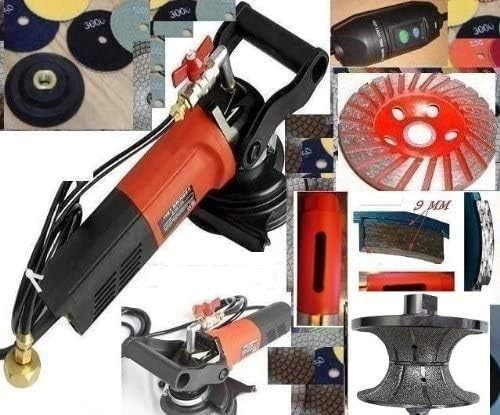 1 1/2" V40 FULL 40mm Bullnose Wet Polisher 1 3/8" Core Bit Cup Granite Concrete Diamond Pad Stone toolsmart damo ONE YEAR WARRANTY