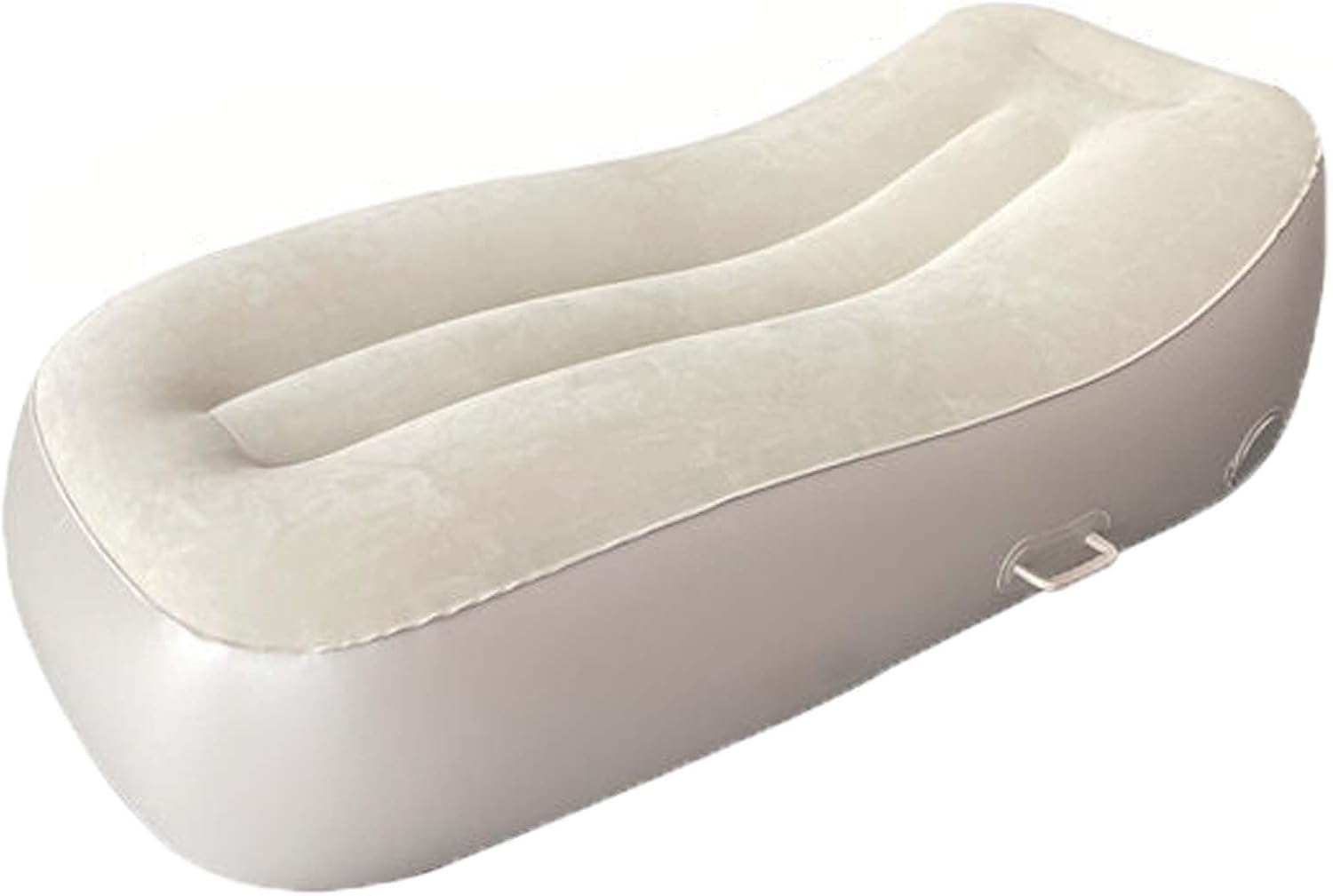 Inflatable Sofa Air Chair,Portable Automatic Inflatable Lounger Couch,Single Air Sofa,Detachable Air Pump,Water Resistance,Suitable for Outdoor Camping Hiking Beach Traveling