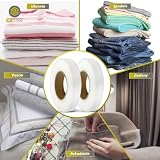 CZ Store® - ✮DOŻYWOTNIA GWARANCJA✮ Taśma termoprzylepna X2 | 25 M × 20 MM | Przezroczysta taśma do podwijania tkanin | Bez szycia | Do zasłon, spodni, sukienek, dżinsów i odzieży