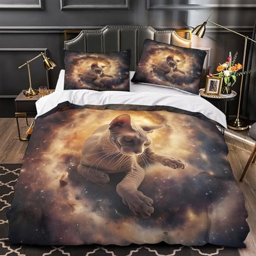 Parure de lit fusée spatiale ultra douce en microfibre 260x220 - 2