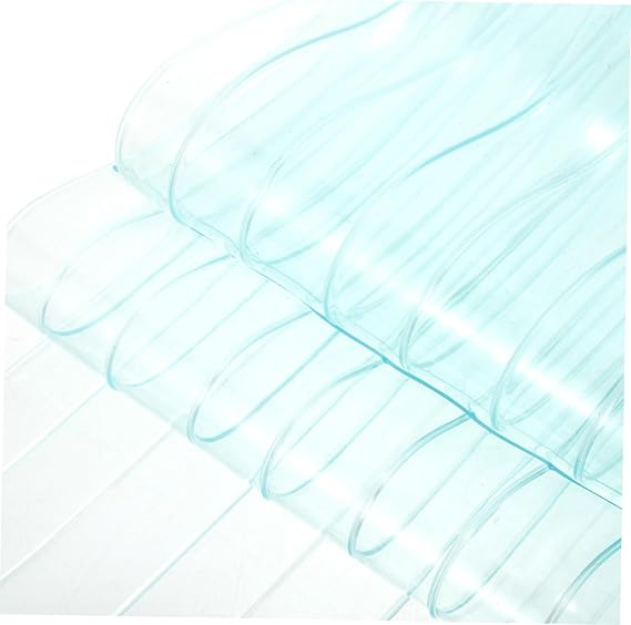 ULTECHNOVO 1.8m Windproof PVC Strip Curtain Door Curtain for Freezers and Warehouses Thick Wide High Easy Access Partition for Commercial Use