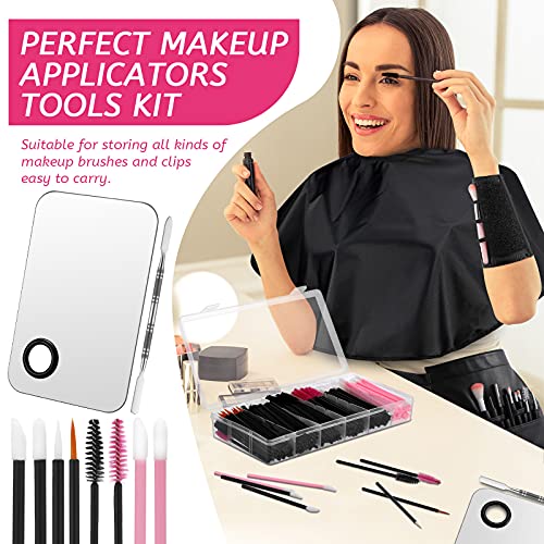 image for Maitys 268 Pieces Disposable Makeup Tools Kit, Includes Eyeliner Brush