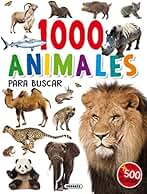 1000 animales para buscar (1000 pegatinas para buscar)